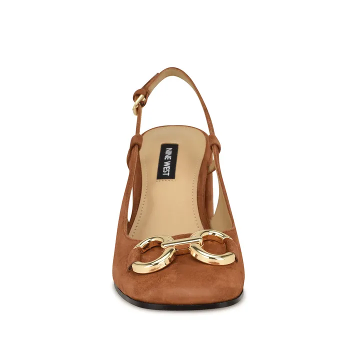 Cast Block Heel Slingback Pumps Cast Block Heel Slingback Pumps