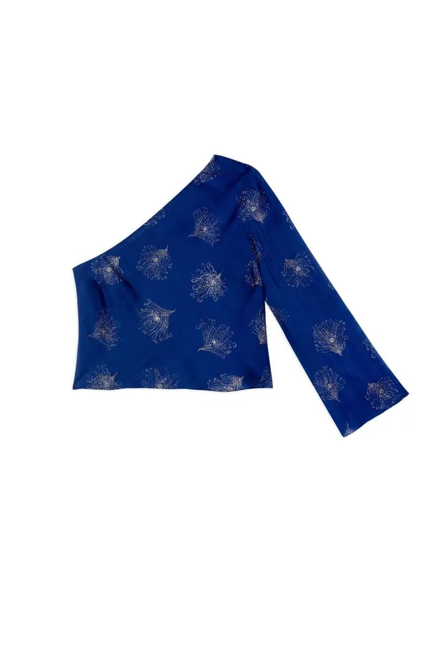 Chaka Midnight Glitter Feather Women RIXO Tops Chaka Midnight Glitter Feather Women RIXO Tops