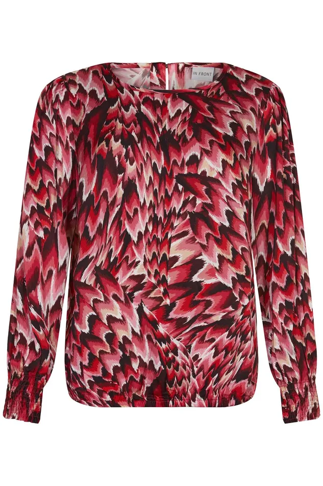 CHANTAL BLOUSE 15322 221 Pink 221 Women IN FRONT BLOUSES SHIRTS