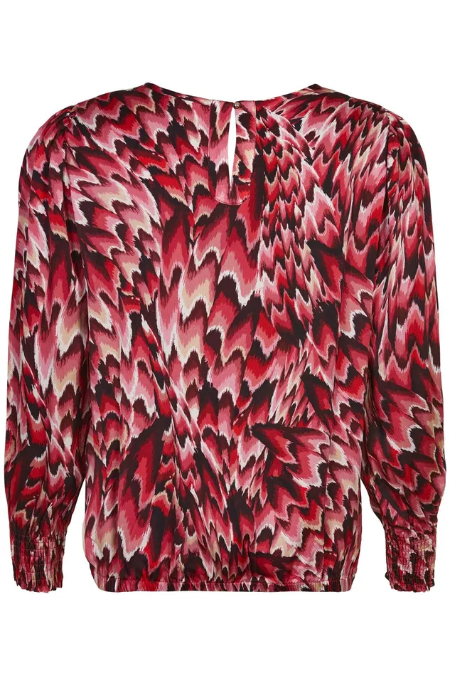 CHANTAL BLOUSE 15322 221 Pink 221 Women IN FRONT BLOUSES SHIRTS