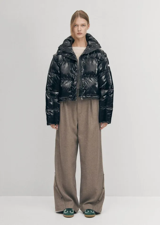 Chicago Black Coat Women ALOHAS Jackets Coats
