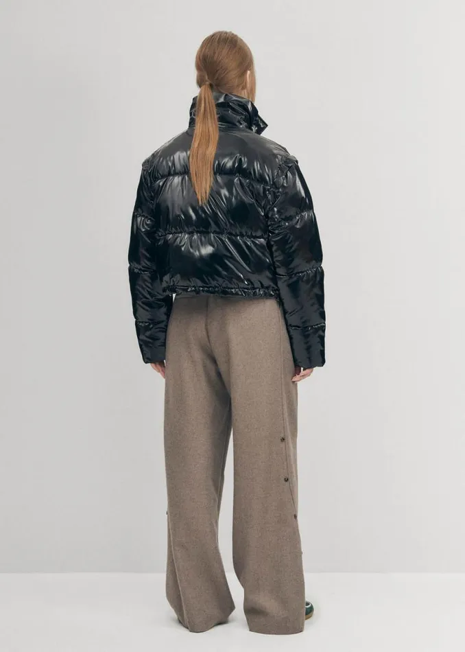 Chicago Black Coat Women ALOHAS Jackets Coats
