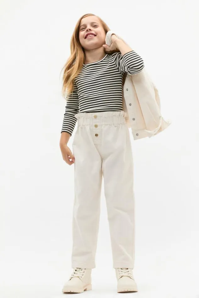 Child TShirts and Tops Seed Heritage Core Rib Tee Black Stripe