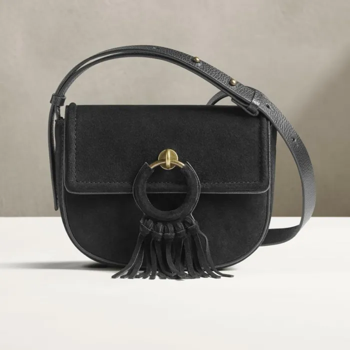 Clarks Casual Cross 2 Black Suede Across Body Bag Black Suede Women Women039s Bags