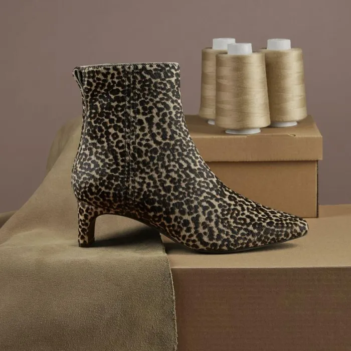 Clarks Edina Up Leopard Print Ankle Boots Leopard Print Women Ankle Boots