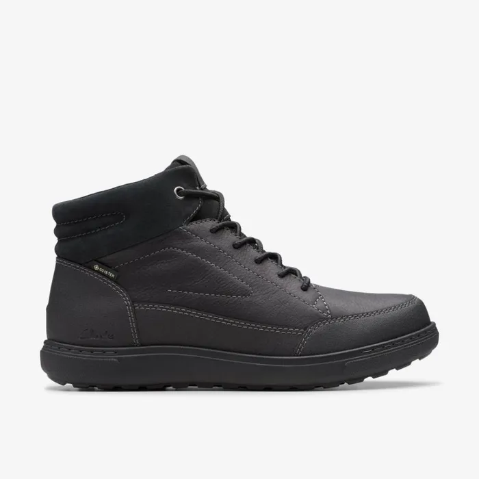 Clarks Mapstone Hi GORETEX Black Warmlined Leather Ankle Boots Black Warmlined Leather Men High Grip Shoes And Boots Clarks Mapstone Hi GORETEX Black Warmlined Leather Ankle Boots Black Warmlined Leather Men High Grip Shoes And Boots