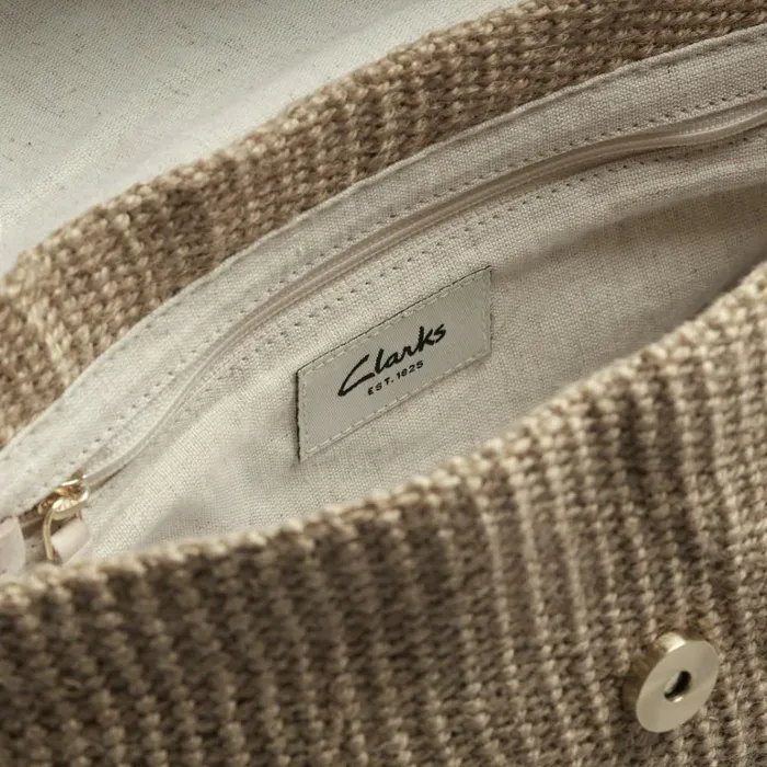 Clarks Summery Small Champagne Leather Across Body Bag Champagne Leather Women Women039s Bags