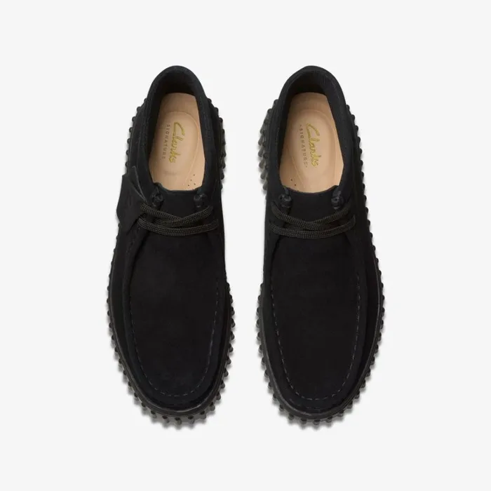 Clarks Torhill Moss Black Suede Ankle Boots Black Suede Women Lace Up Boots