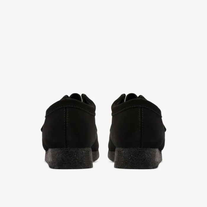 Clarks Wallabee Black Suede Shoes Black Suede Men Wallabees