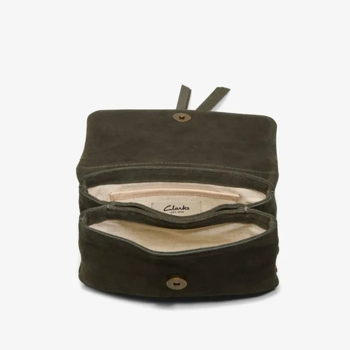 Clarks Willow Mini Dark Green Combination Across Body Bag Dark Green Combination Women Women039s Bags