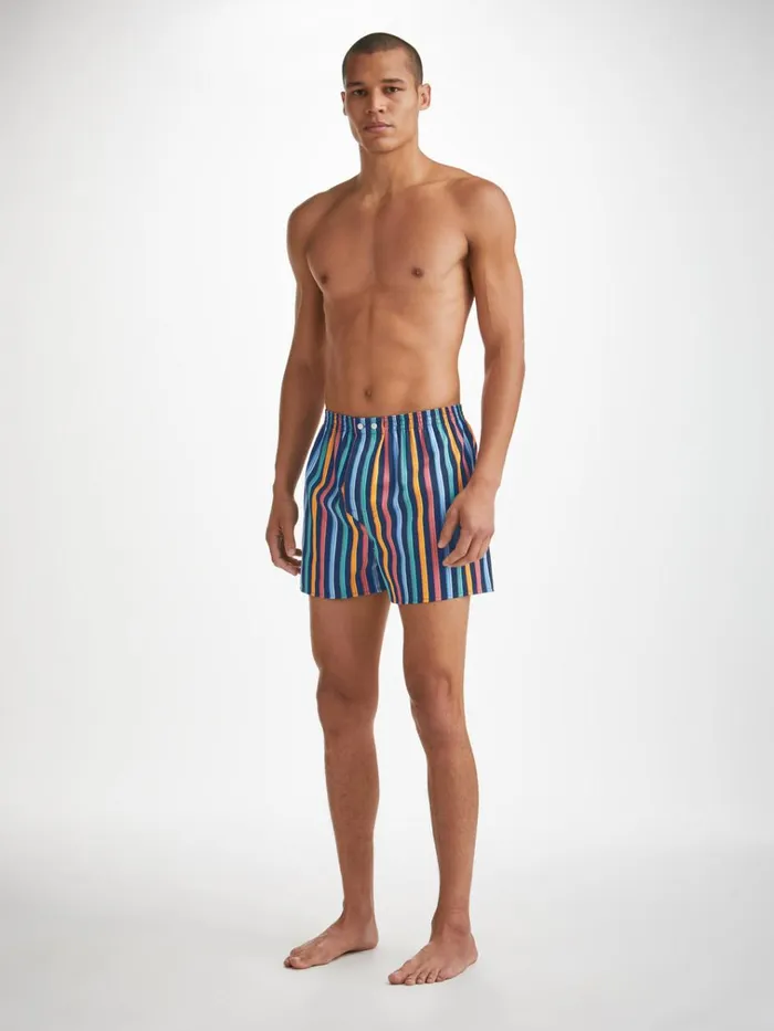 Classic Fit Boxer Shorts Men Derek Rose Classic Fit Boxers Wellington 56 Cotton Multi Classic Fit Boxer Shorts Men Derek Rose Classic Fit Boxers Wellington 56 Cotton Multi