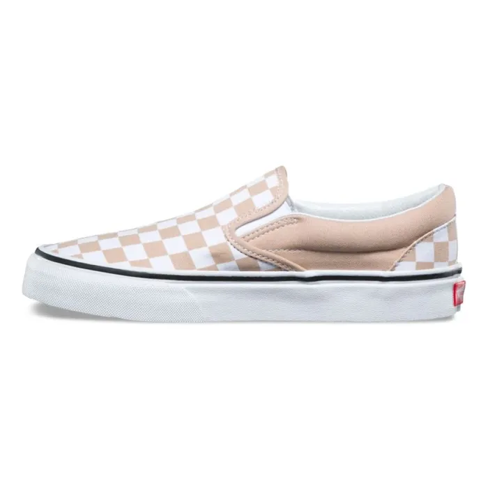 Classics Shoes Checkerboard SlipOn FrappeTrue White 8211 Vans Women Classics Shoes Checkerboard SlipOn FrappeTrue White 8211 Vans Women