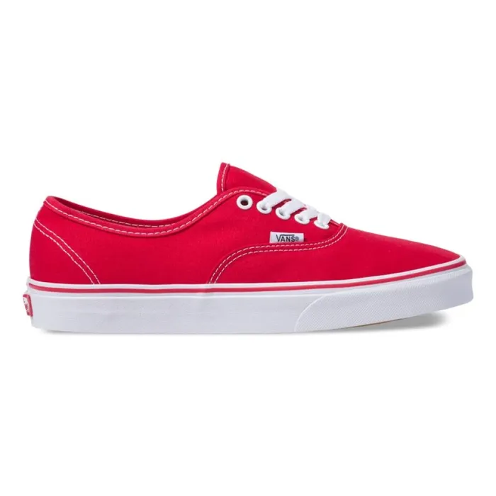 Classics Shoes Men Authentic Red Vans Classics Shoes Men Authentic Red Vans