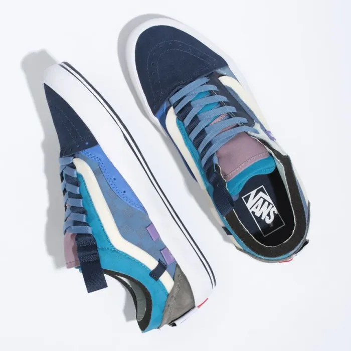 Classics Shoes MenWomen Vans Old Skool Cap Dress BluesCoronet Blue Classics Shoes MenWomen Vans Old Skool Cap Dress BluesCoronet Blue