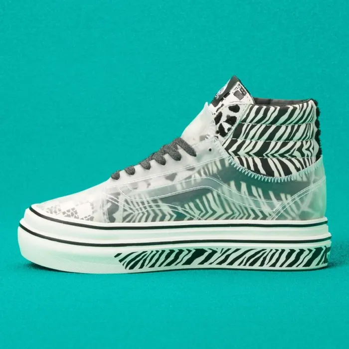 Classics Shoes Vans Women Mixed Media Super ComfyCush Sk8Hi Skool MarshmallowBlack Classics Shoes Vans Women Mixed Media Super ComfyCush Sk8Hi Skool MarshmallowBlack