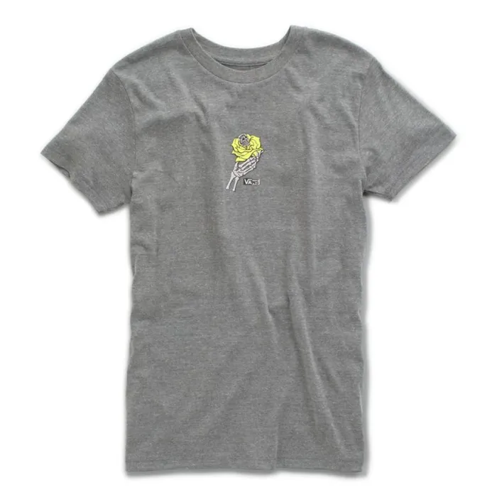 Clawdia Boyfriend Tee Grey Heather Women TShirts and Tanks Vans Clawdia Boyfriend Tee Grey Heather Women TShirts and Tanks Vans