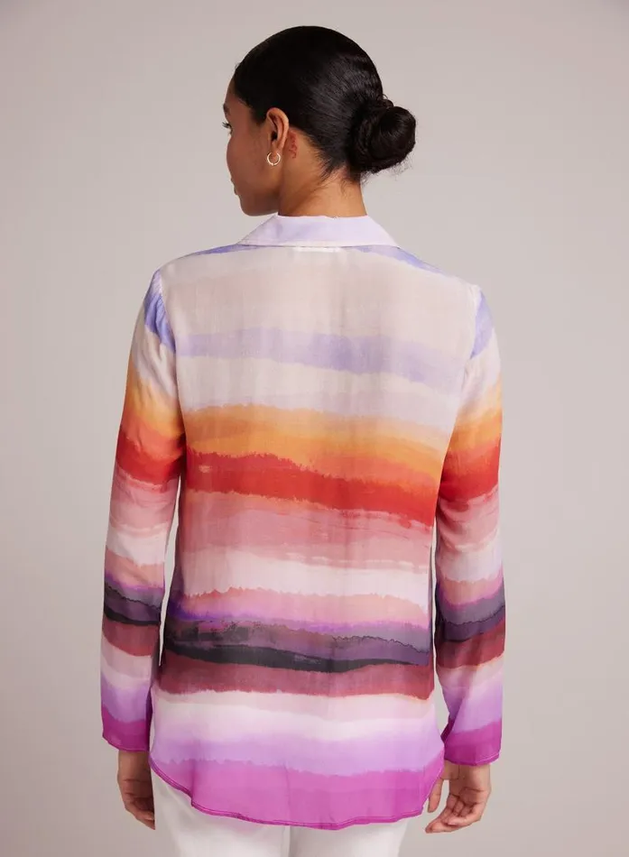 Clean Shirt 8211 Canyon Stripe Print Women Bella Dahl Button Down Clean Shirt 8211 Canyon Stripe Print Women Bella Dahl Button Down