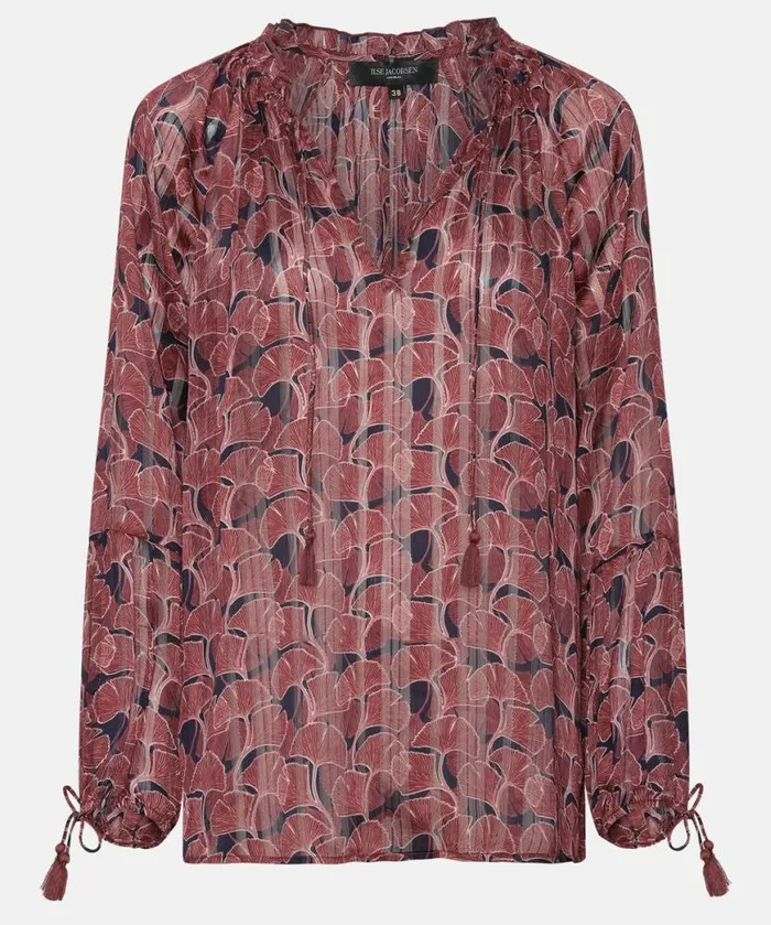 Clothing Ilse Jacobsen Shirts And Blouses Blouse 8211 Indigo Clothing Ilse Jacobsen Shirts And Blouses Blouse 8211 Indigo