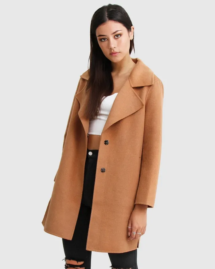 Coats and Jackets Belle and Bloom Women NEW FIT ExBoyfriend Wool Blend Oversized Jacket 8211 Camel Coats and Jackets Belle and Bloom Women NEW FIT ExBoyfriend Wool Blend Oversized Jacket 8211 Camel