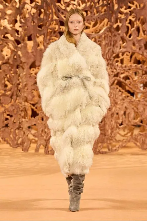 Coats And Jackets Women Ulla Johnson Emrys Shearling Coat Ivory Patchwork Coats And Jackets Women Ulla Johnson Emrys Shearling Coat Ivory Patchwork
