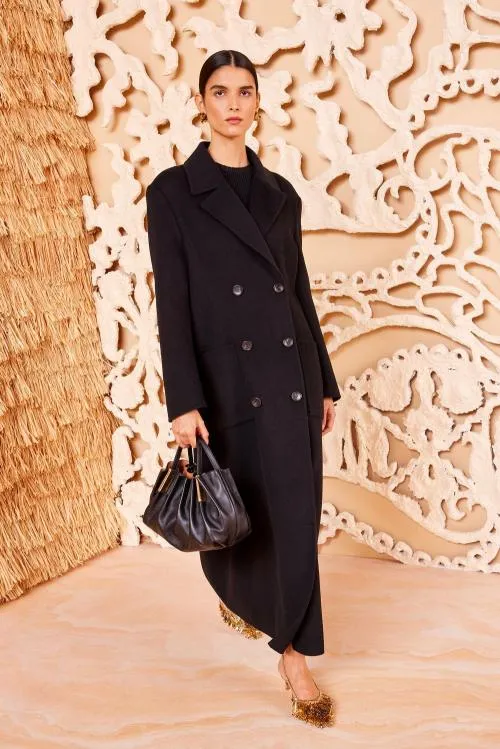 Coats And Jackets Women Ulla Johnson Vivienne Coat Noir