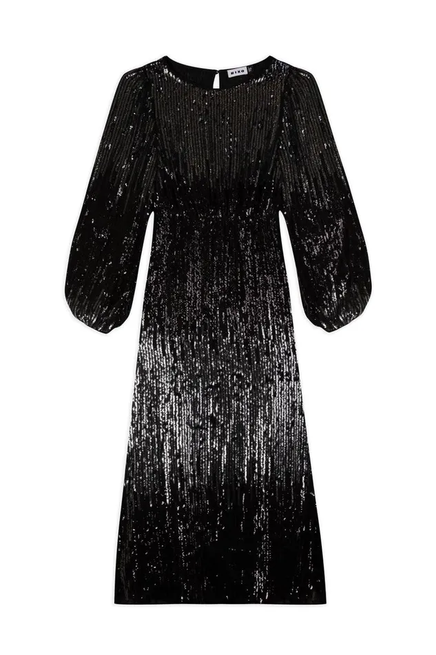 Coco Black Sequin Women RIXO Dresses Coco Black Sequin Women RIXO Dresses