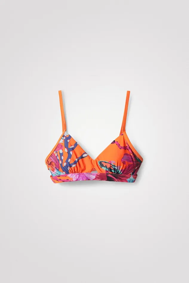 Coral Triangle Bikini Top Women Desigual Swimwear