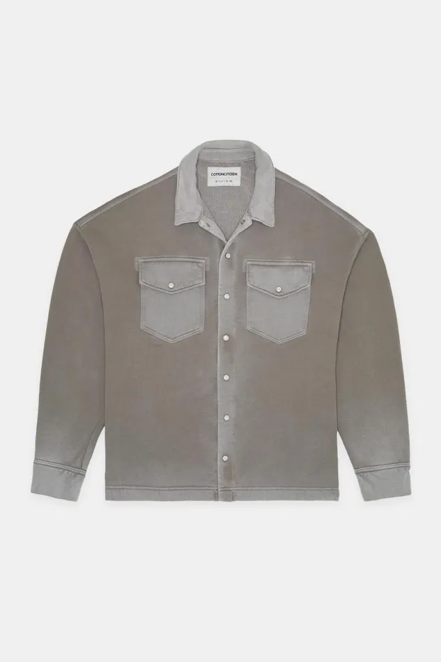 COTTON CITIZEN Boston Buttondown Vintage Cement Men Shirts COTTON CITIZEN Boston Buttondown Vintage Cement Men Shirts