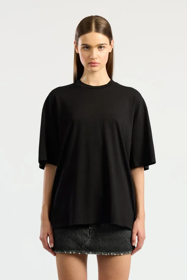 COTTON CITIZEN Bowie Tee Jet Black Men Tees COTTON CITIZEN Bowie Tee Jet Black Men Tees