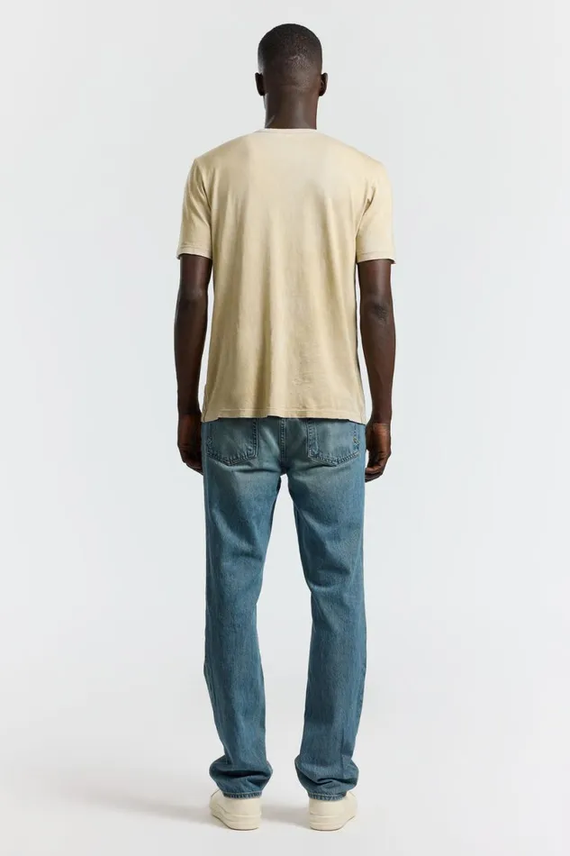 COTTON CITIZEN Classic Crewneck Tee Vintage Cashew Men Tees COTTON CITIZEN Classic Crewneck Tee Vintage Cashew Men Tees