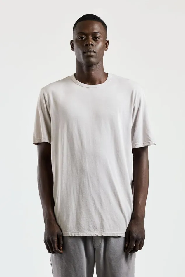 COTTON CITIZEN Classic Crewneck Tee Vintage Silver Men Tees