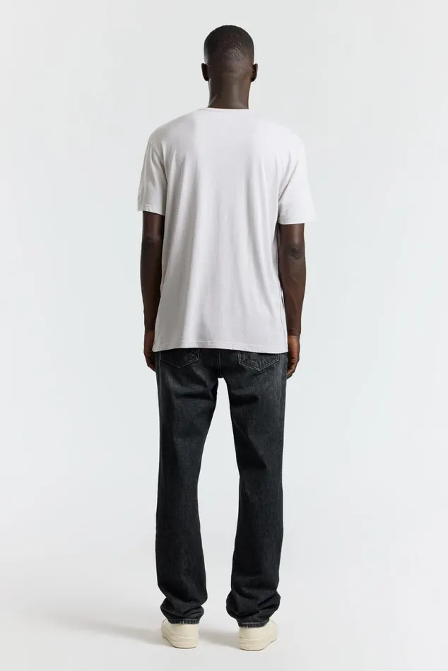 COTTON CITIZEN Classic Crewneck Tee Vintage White Stone Men Tees COTTON CITIZEN Classic Crewneck Tee Vintage White Stone Men Tees