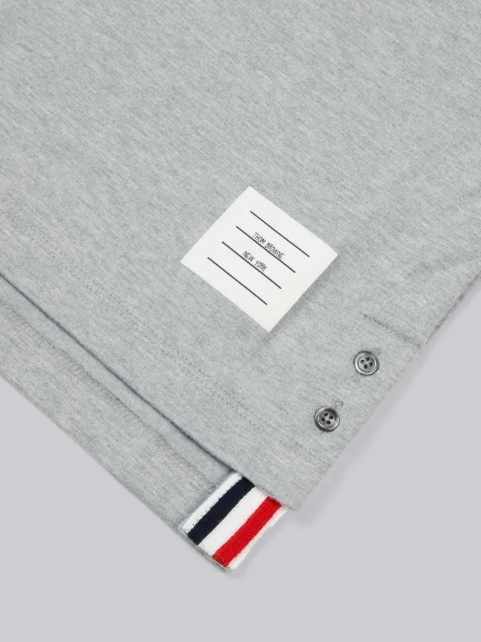 Cotton Jersey 4bar Long Sleeve Tshirt Light Grey GirlsBoys Thom Browne Sweats And Tshirt Cotton Jersey 4bar Long Sleeve Tshirt Light Grey GirlsBoys Thom Browne Sweats And Tshirt