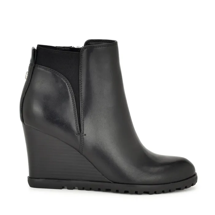 Curtis Wedge Booties