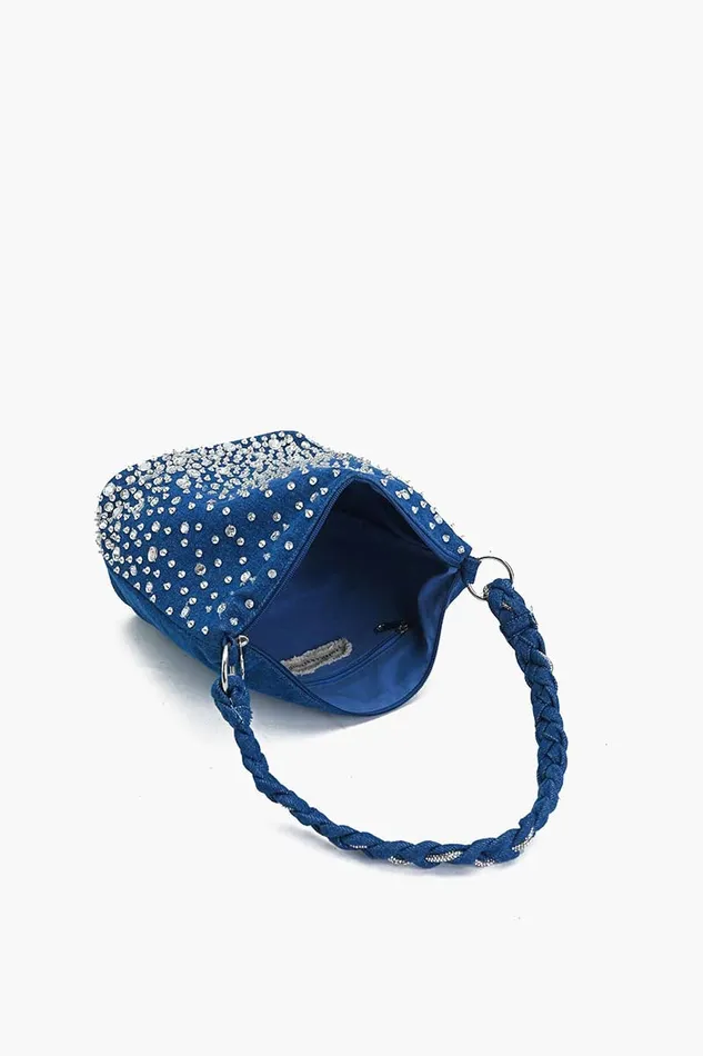 Denim Dazzle Beaded Bag Denim Dazzle Beaded Bag