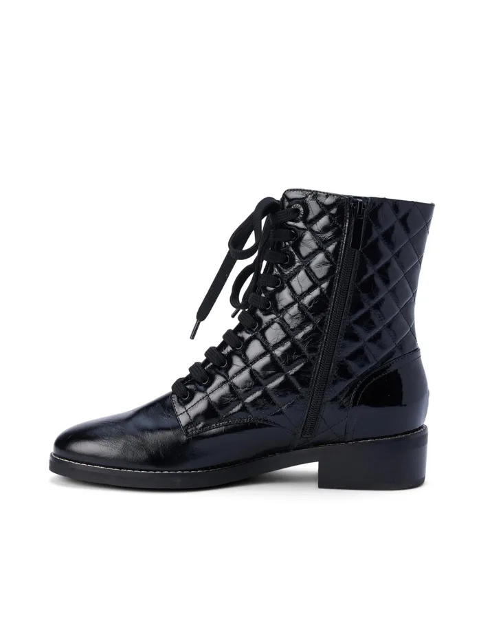 Desiree Patent Leather Boot Black Patent Women L039Agence Boots and Booties Desiree Patent Leather Boot Black Patent Women L039Agence Boots and Booties