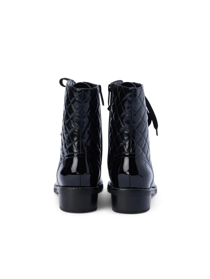 Desiree Patent Leather Boot Black Patent Women L039Agence Boots and Booties Desiree Patent Leather Boot Black Patent Women L039Agence Boots and Booties