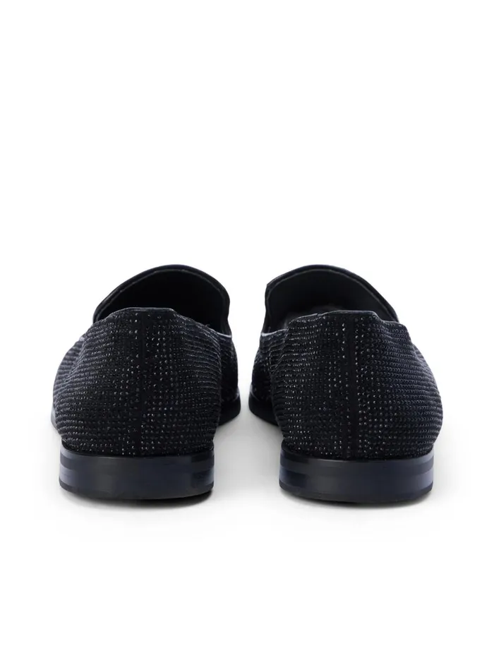Dominik Crystal Loafer Black Crystal Women L039Agence Flats and Loafers Dominik Crystal Loafer Black Crystal Women L039Agence Flats and Loafers
