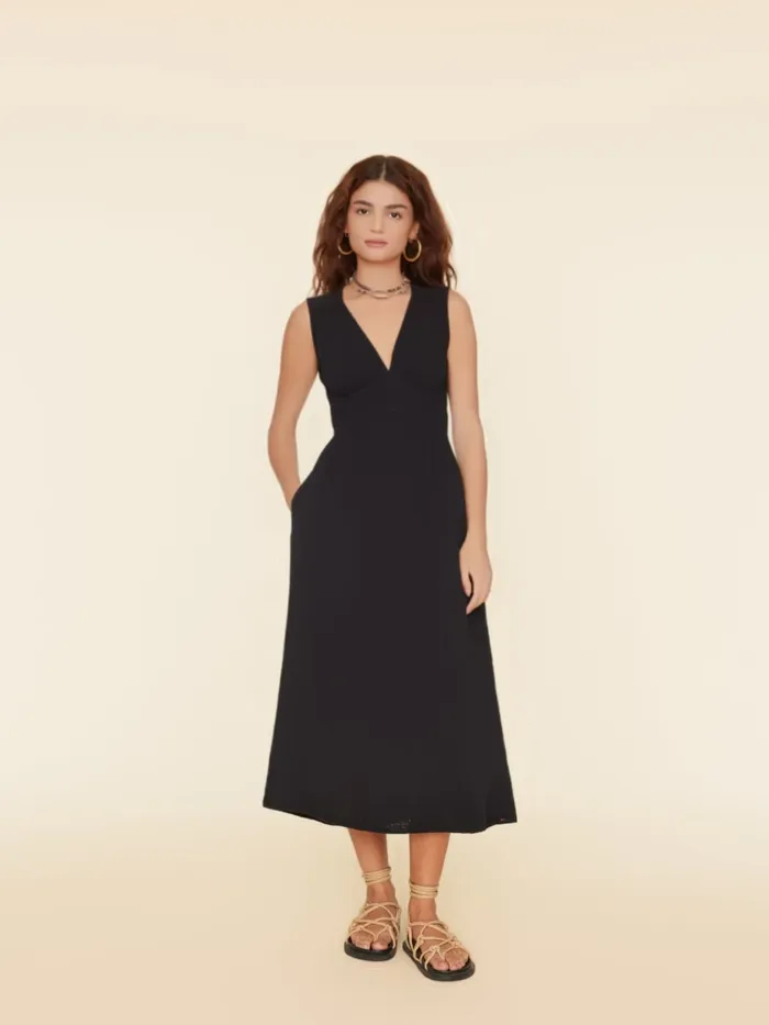 Dresses Black Arwen Dress 8211 XRENA Women Dresses Black Arwen Dress 8211 XRENA Women