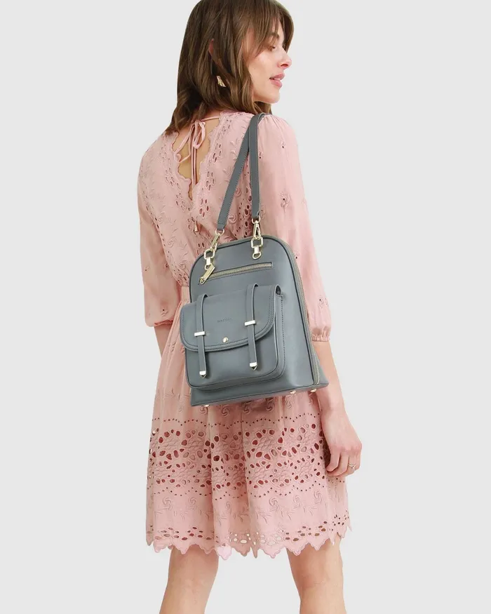 Dresses Sweet Talk Eyelet Mini Dress 8211 Dusty Rose Belle and Bloom Women