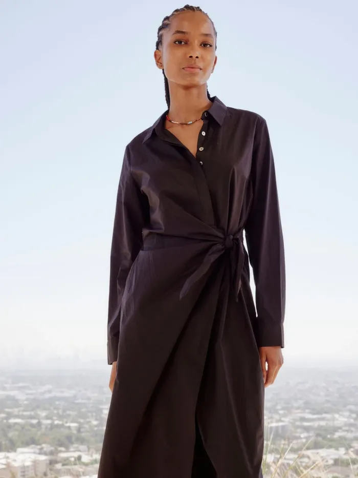 Dresses Women Jet Black McCallister Dress XRENA Dresses Women Jet Black McCallister Dress XRENA