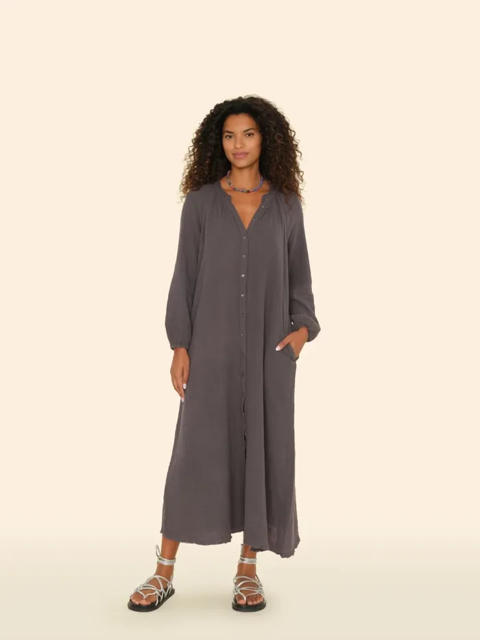 Dresses Women XRENA Charcoal Andrea Dress