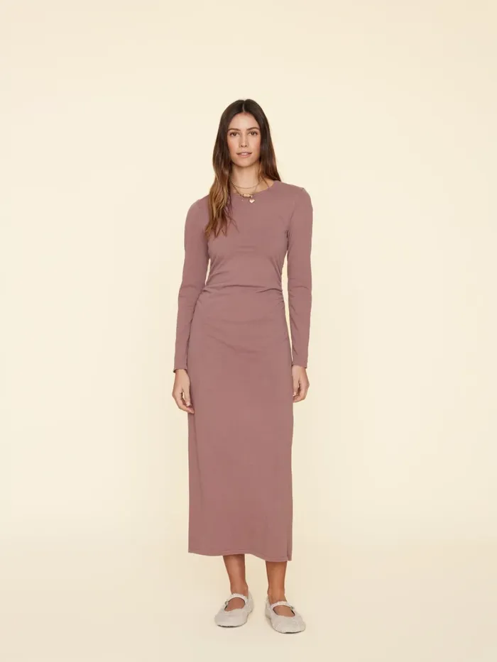 Dresses XRENA Women Dark Rose Wiley Dress Dresses XRENA Women Dark Rose Wiley Dress