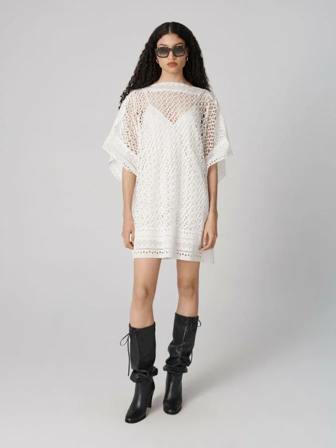 DVF Dresses Lilia Mini Dress Cane Link 8211 Women