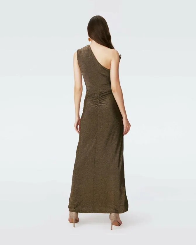DVF Dresses Rafael Dress Golden Brown 8211 Women