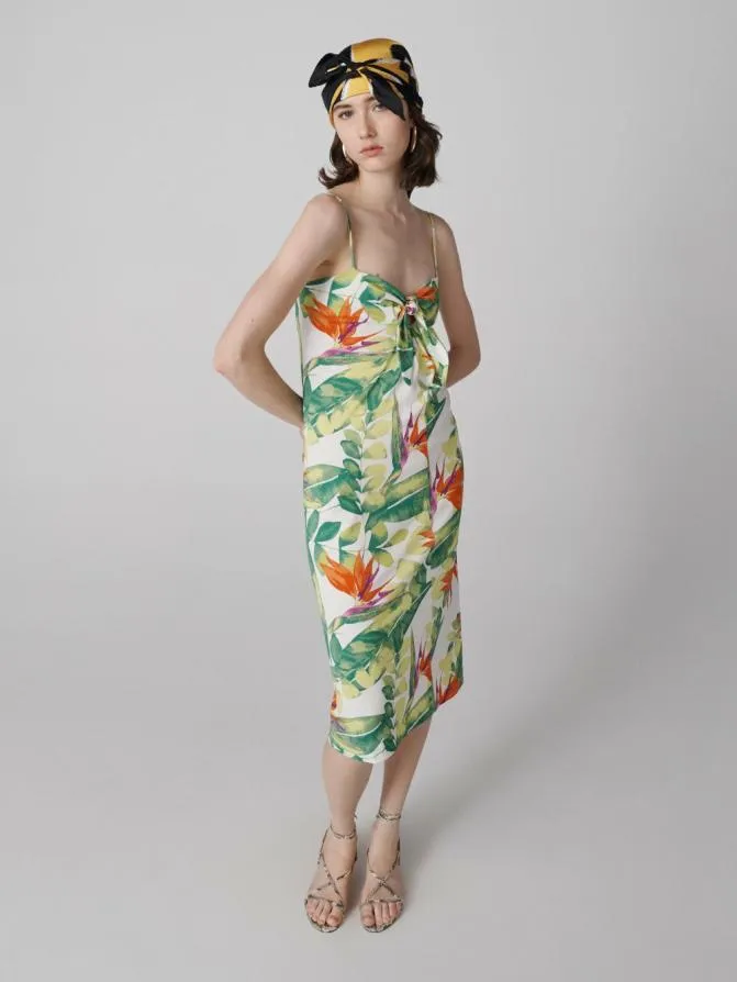 DVF Dresses Roma Dress Birds Of Paradise 8211 Women