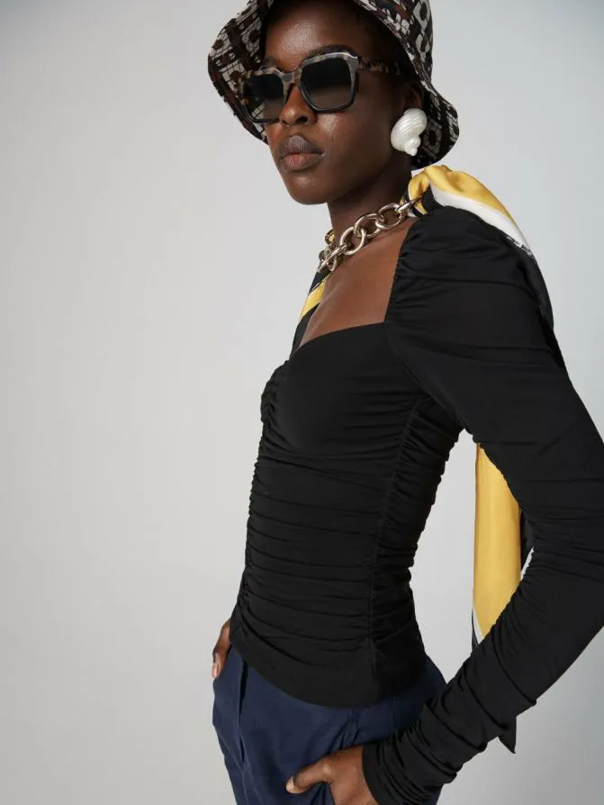 DVF Shirts and Tops Princess Top Black 8211 Women