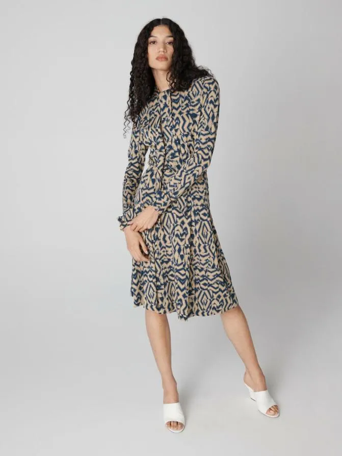 DVF Skirts Atlas Skirt Tiny Troy Maze Beige 8211 Women
