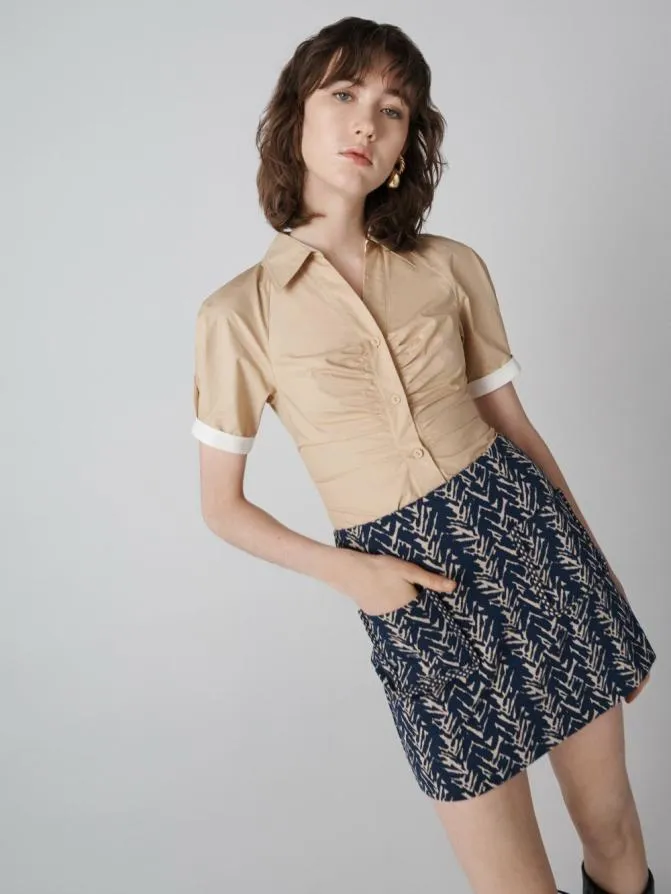 DVF Skirts Melina Mini Skirt Como Tweed 8211 Women