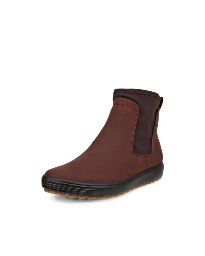 Ecco Boots Women ECCO Soft 7 Tred Brown Ecco Boots Women ECCO Soft 7 Tred Brown